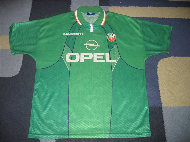 maillot de foot république d\'irlande domicile 1994-1996 rétro