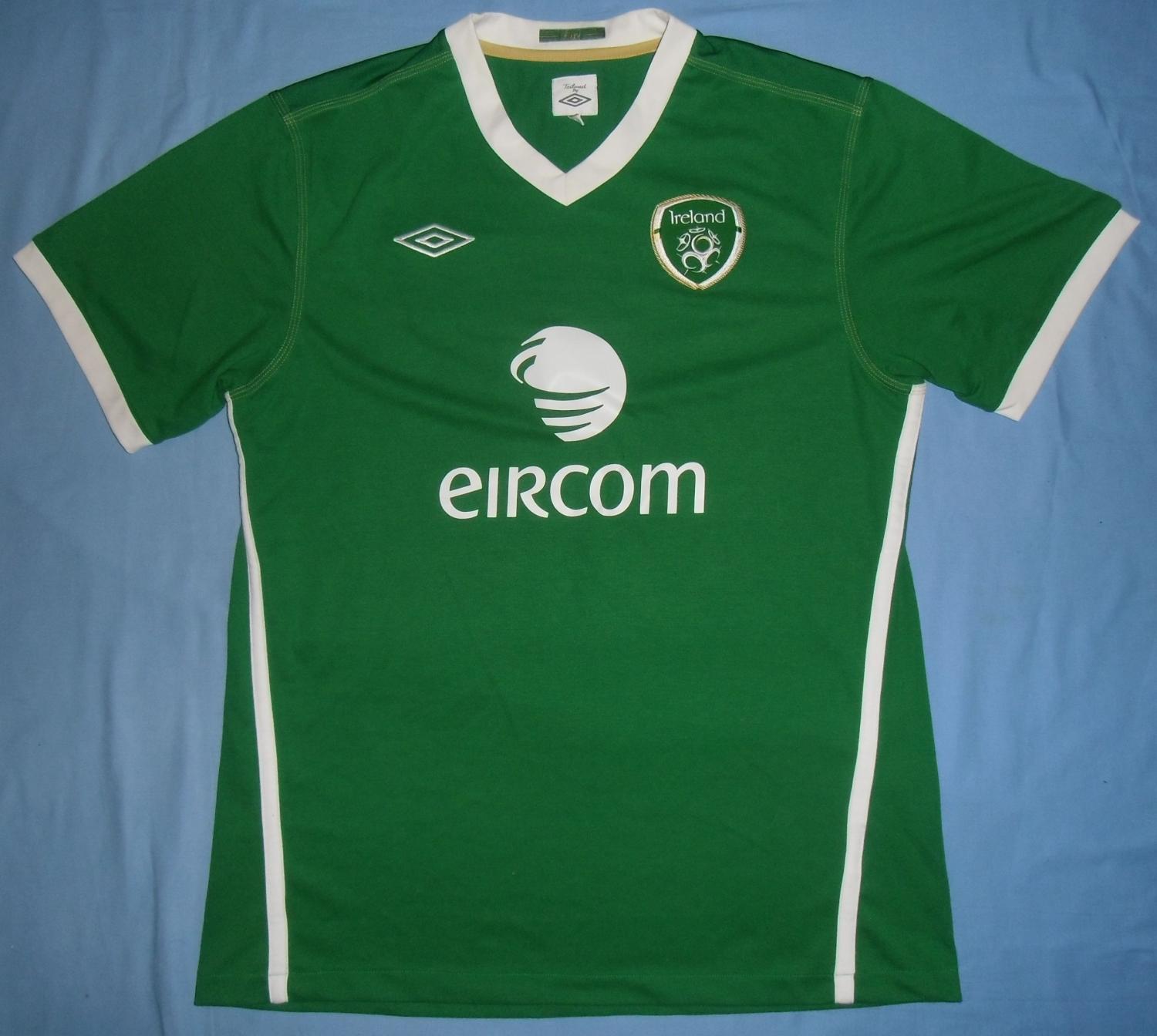 maillot de foot république d\'irlande domicile 2010-2012 pas cher