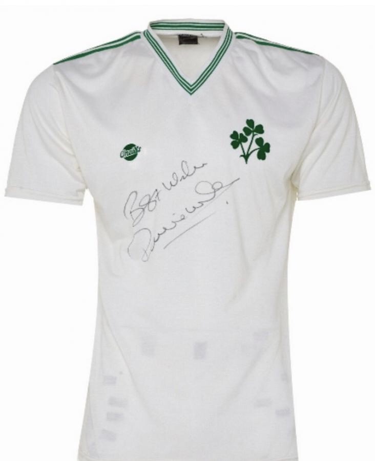 maillot de foot république d\'irlande exterieur 1985 rétro