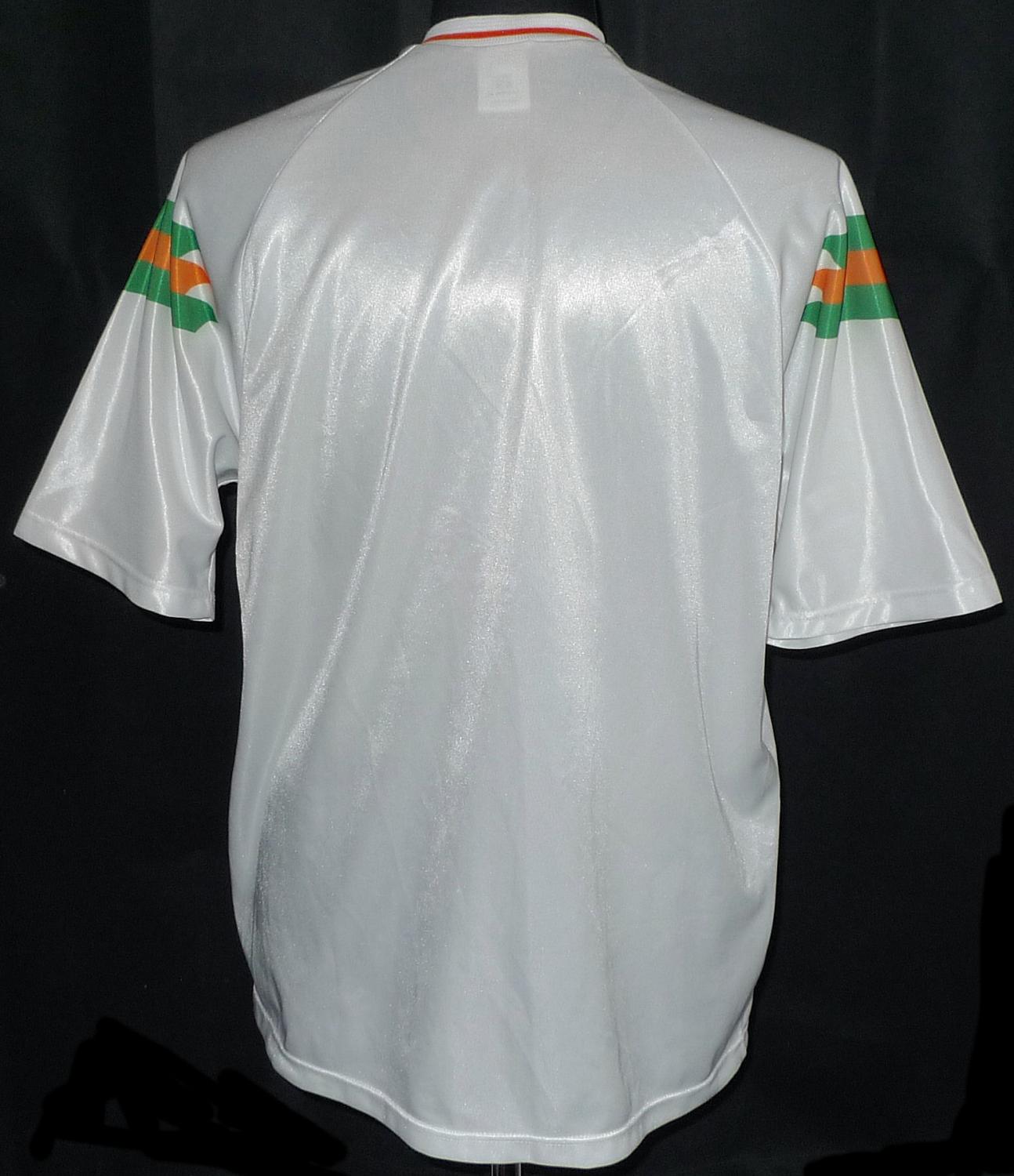 maillot de foot république d\'irlande particulier 1989-1990 rétro maillot de foot république d\'irlande particulier 1989-1990 rétro