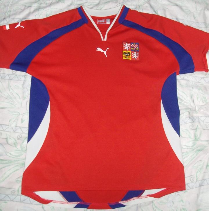 maillot de foot république tchèque domicile 2000-2001 rétro