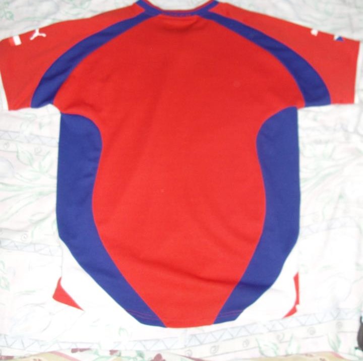 maillot de foot république tchèque domicile 2000-2001 rétro