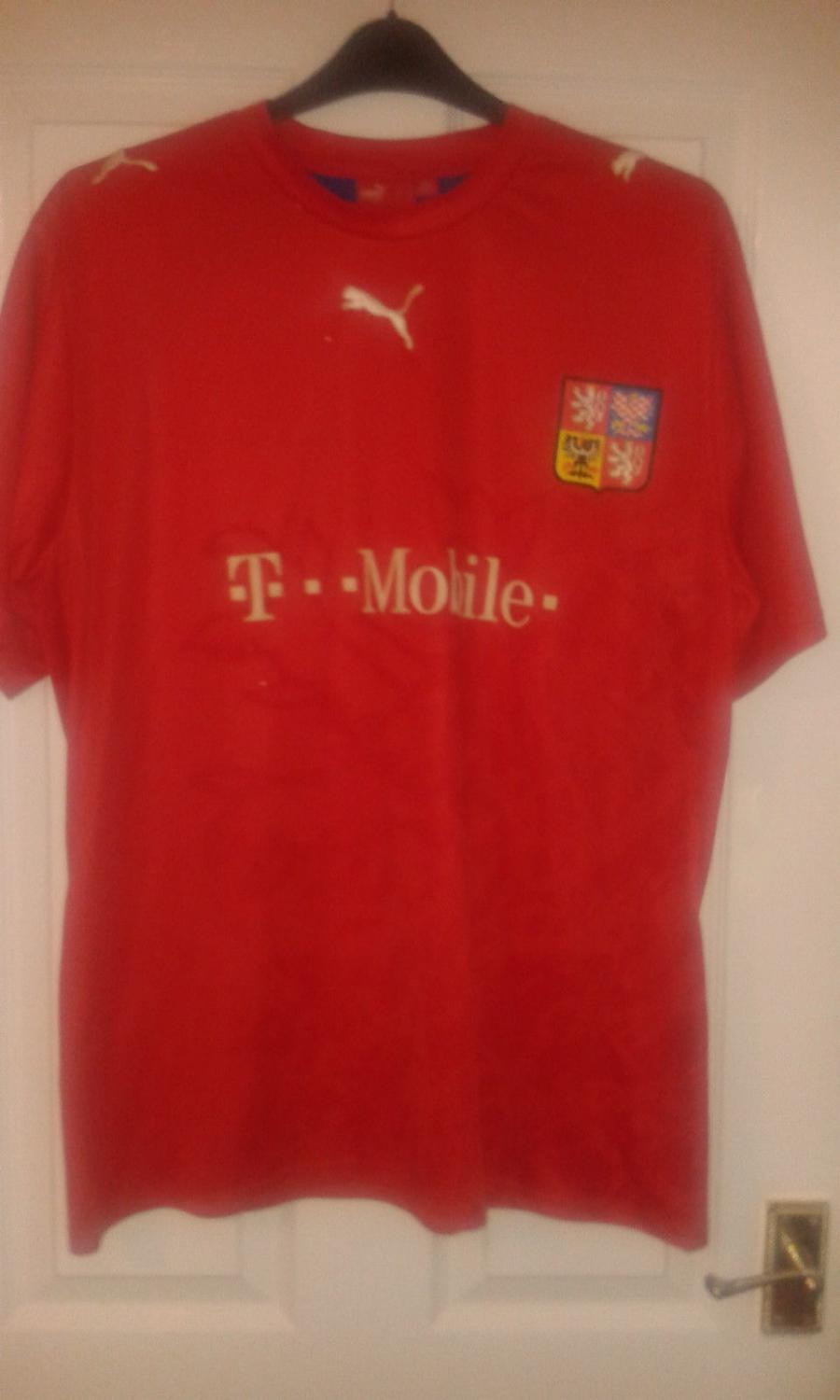 maillot de foot république tchèque domicile 2006-2008 rétro