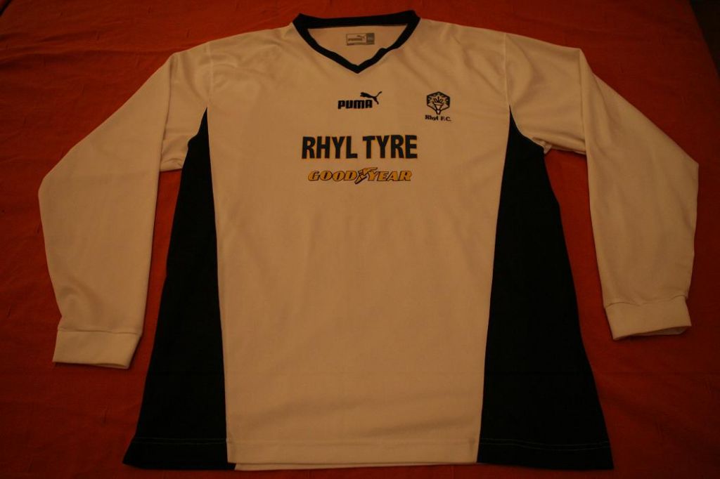 maillot de foot rhyl fc domicile 2004-2005 rétro