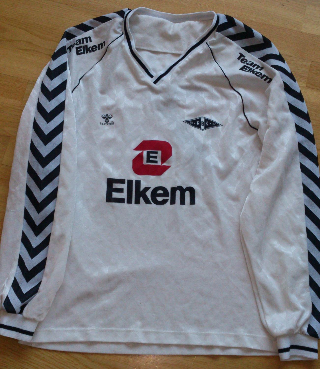 maillot de foot rosenborg bk domicile 1990-1991 rétro