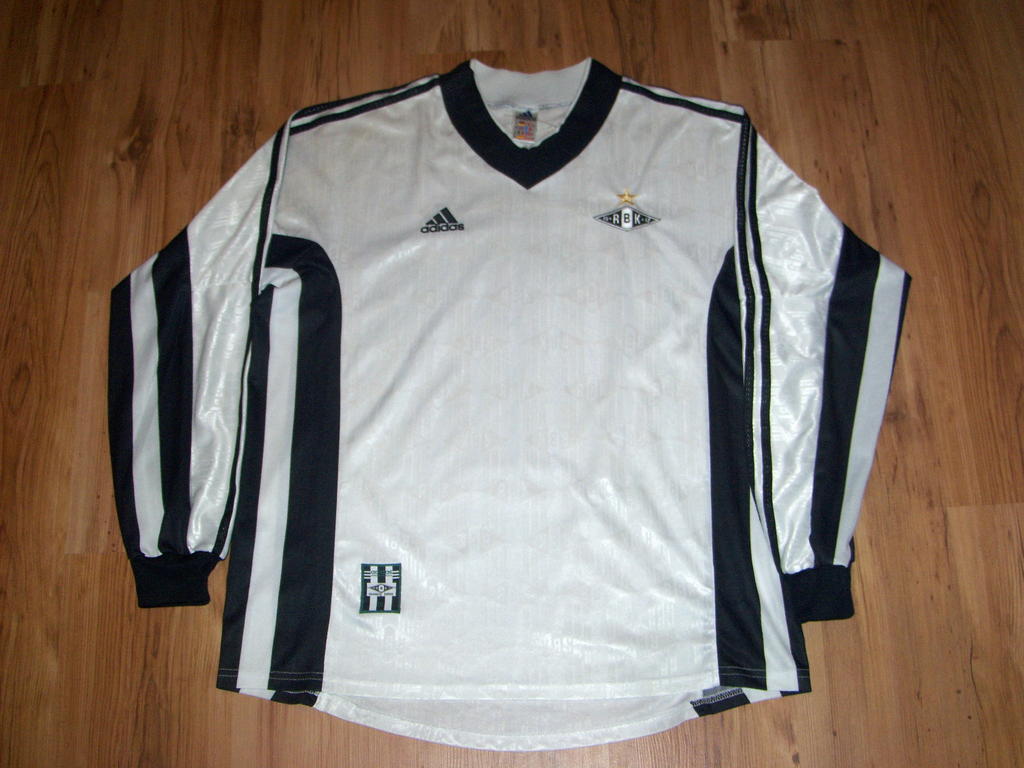 maillot de foot rosenborg bk domicile 2000-2001 rétro