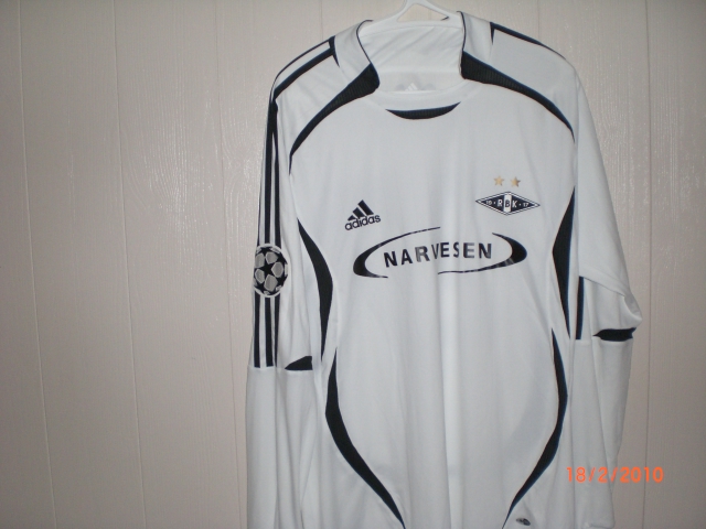 maillot de foot rosenborg bk domicile 2007-2008 rétro