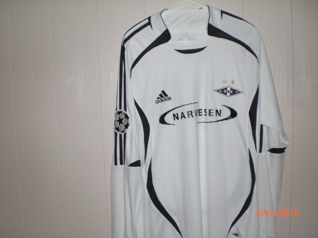 maillot de foot rosenborg bk domicile 2007-2008 rétro