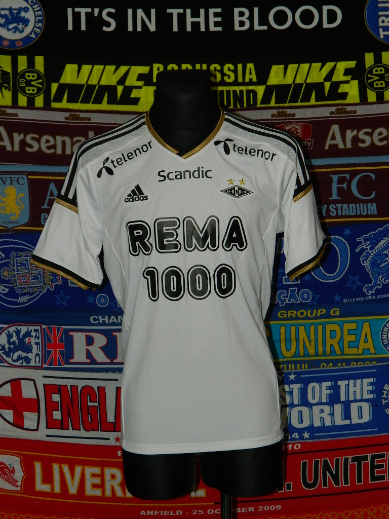 maillot de foot rosenborg bk domicile 2013-2014 rétro