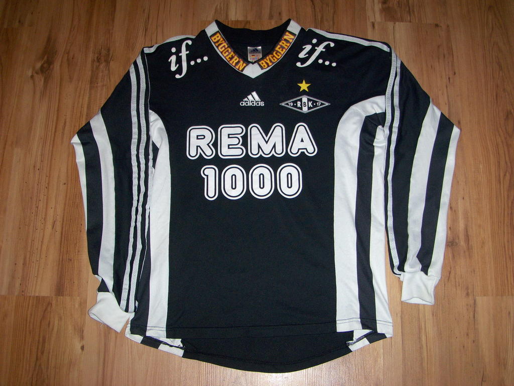 maillot de foot rosenborg bk exterieur 2001-2002 rétro