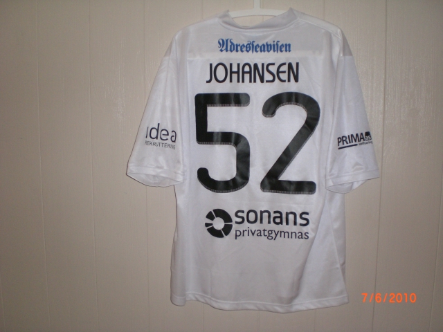 maillot de foot rosenborg bk particulier 2010 rétro