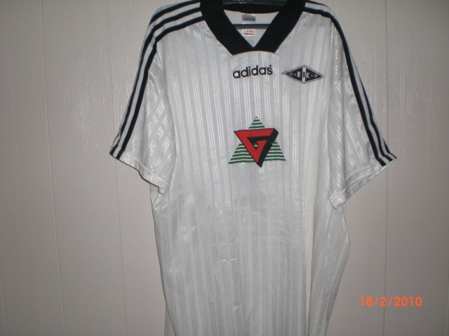 maillot de foot rosenborg bk réplique 1997-1999 rétro