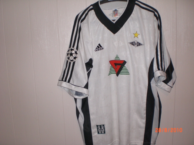 maillot de foot rosenborg bk réplique 1999 rétro