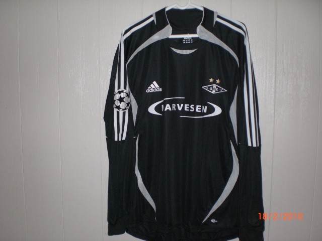 maillot de foot rosenborg bk réplique 2007 rétro