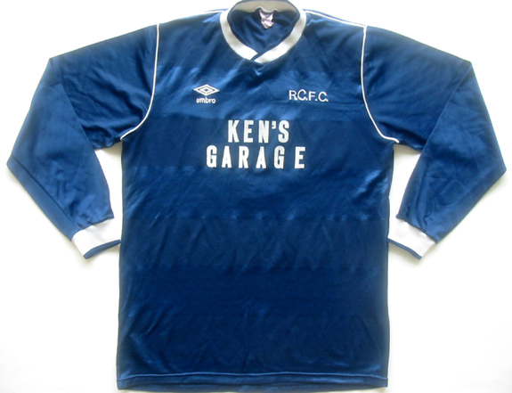 maillot de foot ross county domicile 1987-1988 rétro