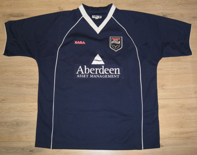 maillot de foot ross county domicile 2002-2004 rétro