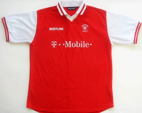 maillot de foot rotherham united fc domicile 2002-2003 pas cher