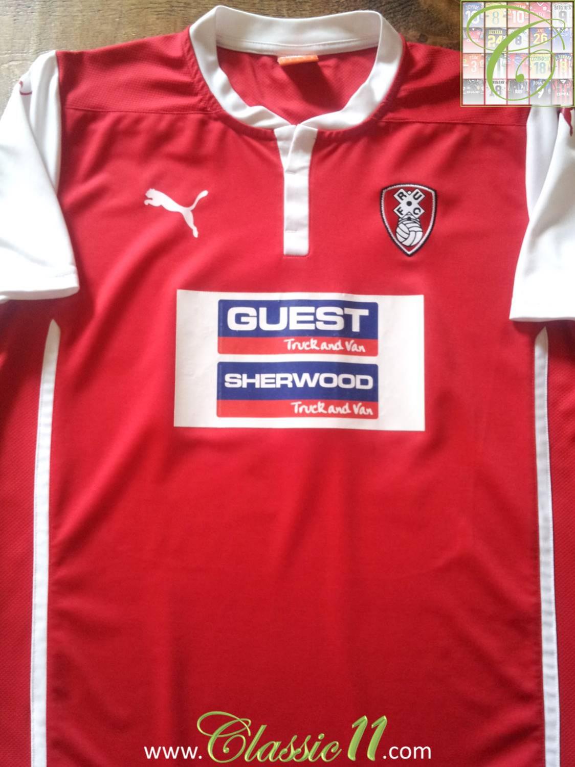 maillot de foot rotherham united fc domicile 2014-2015 pas cher