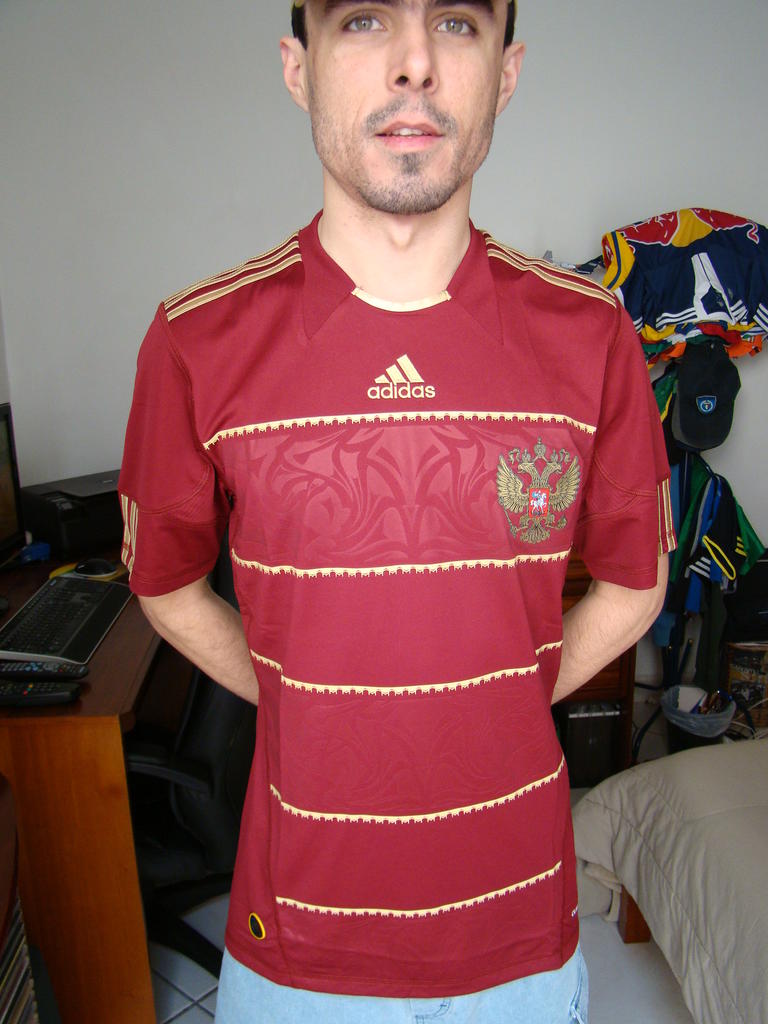 maillot de foot russie domicile 2009-2011 rétro