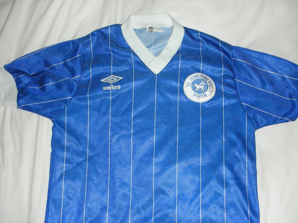 maillot de foot saint johnstone domicile 1983-1984 pas cher