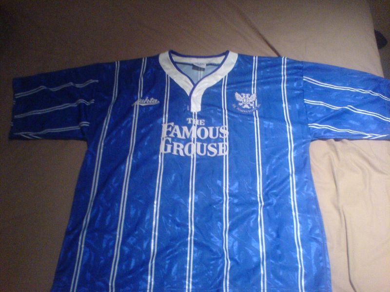 maillot de foot saint johnstone domicile 1993-1994 pas cher