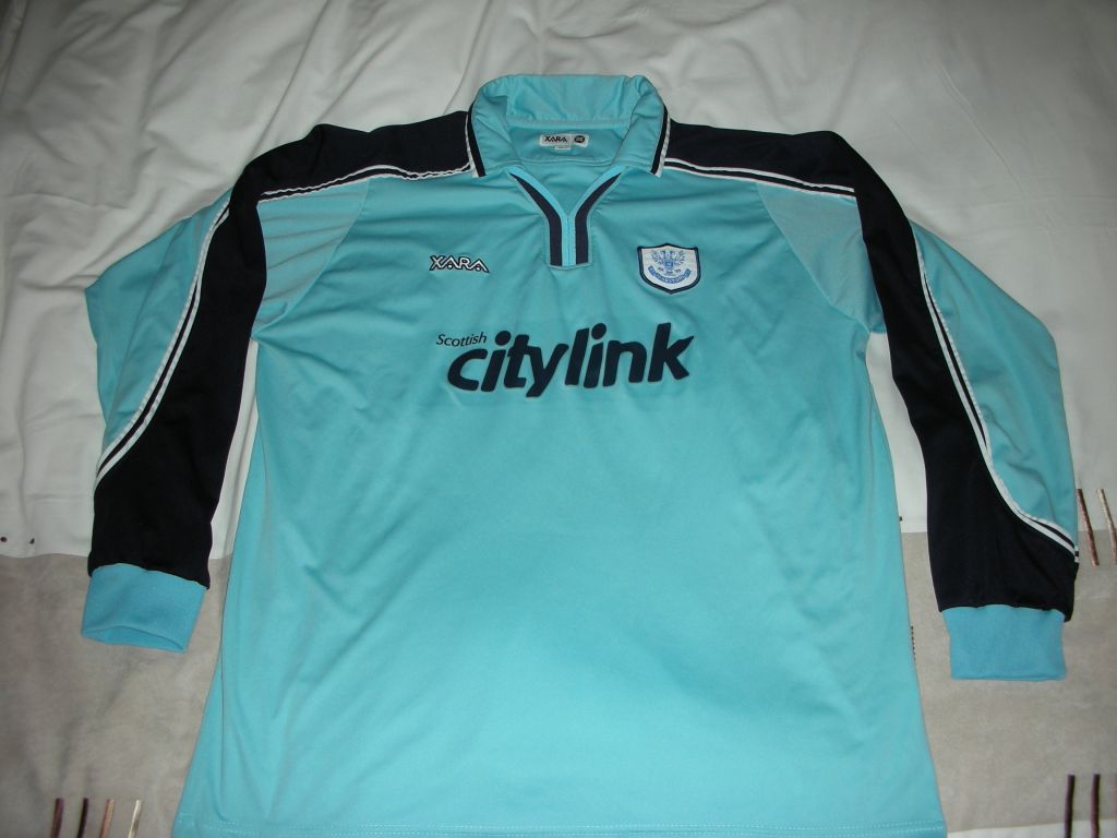 maillot de foot saint johnstone exterieur 2002-2003 pas cher