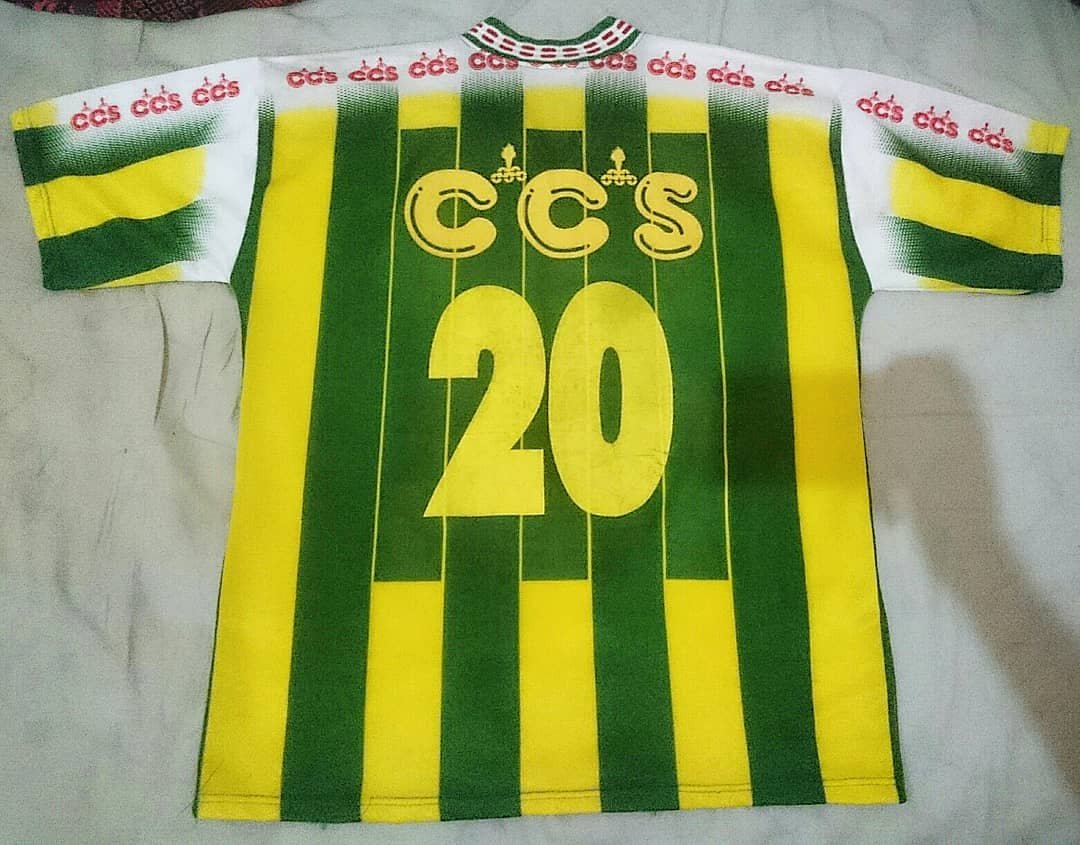 maillot de foot sampaio corrêa fc domicile 1997 rétro