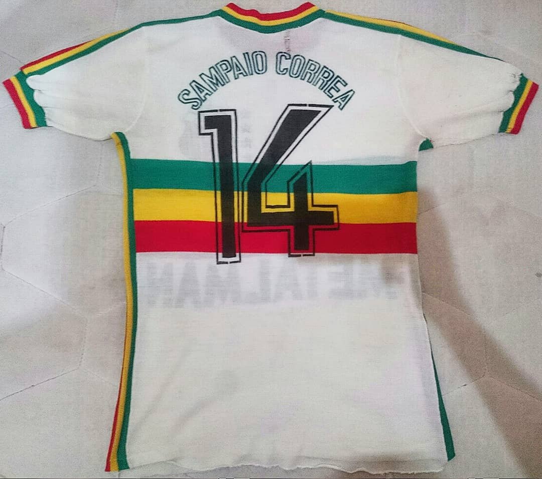 maillot de foot sampaio corrêa fc exterieur 1988 rétro