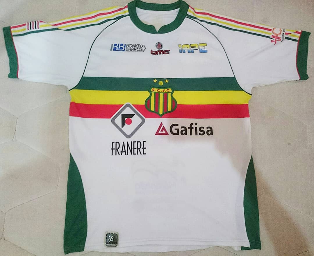 maillot de foot sampaio corrêa fc exterieur 2008 rétro