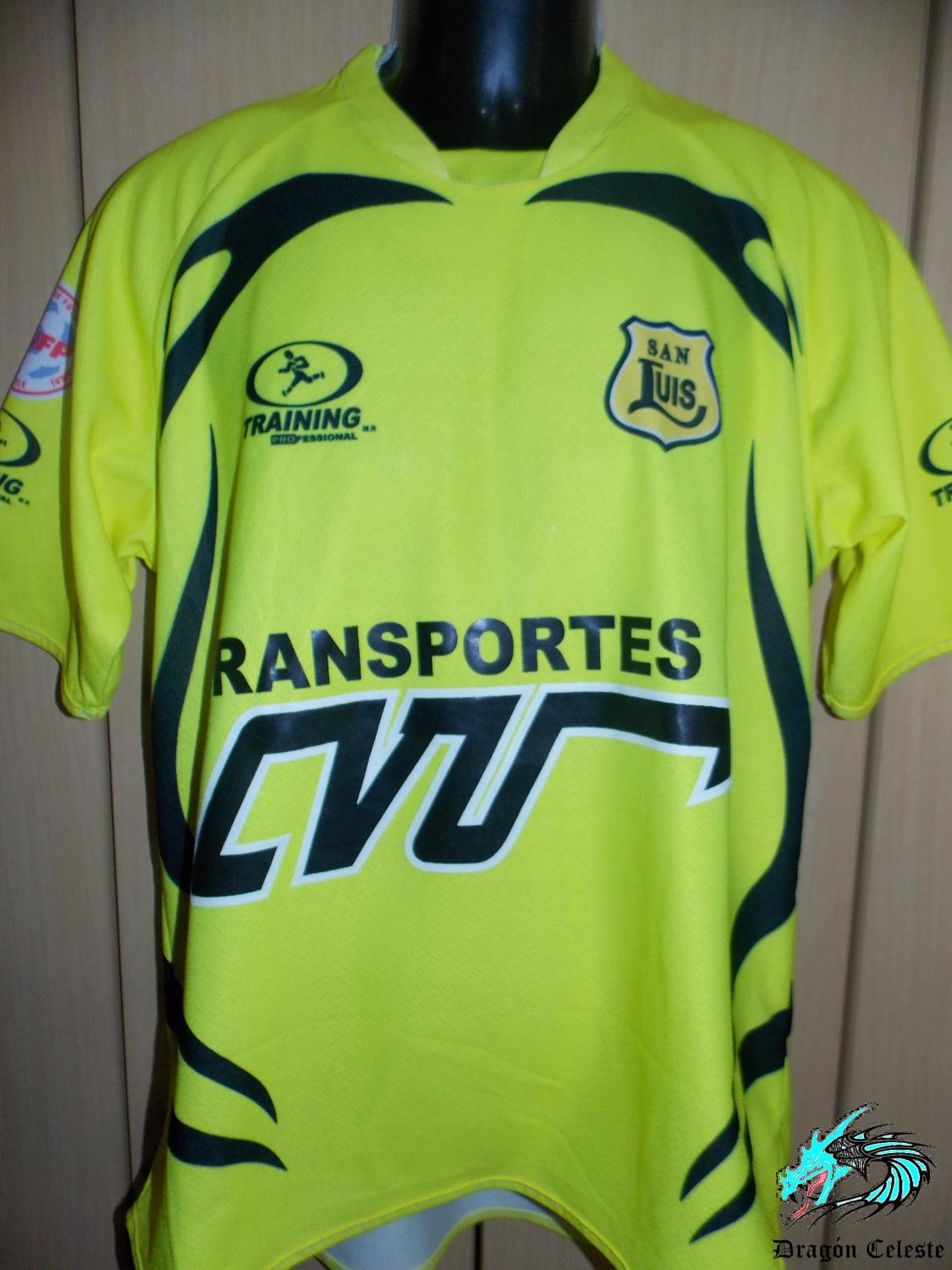 maillot de foot san luis de quillota domicile 2009 rétro