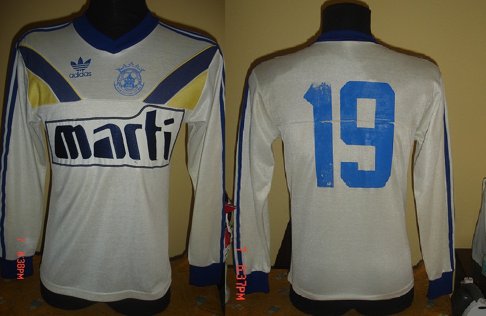 maillot de foot san luis fc exterieur 1987-1988 rétro