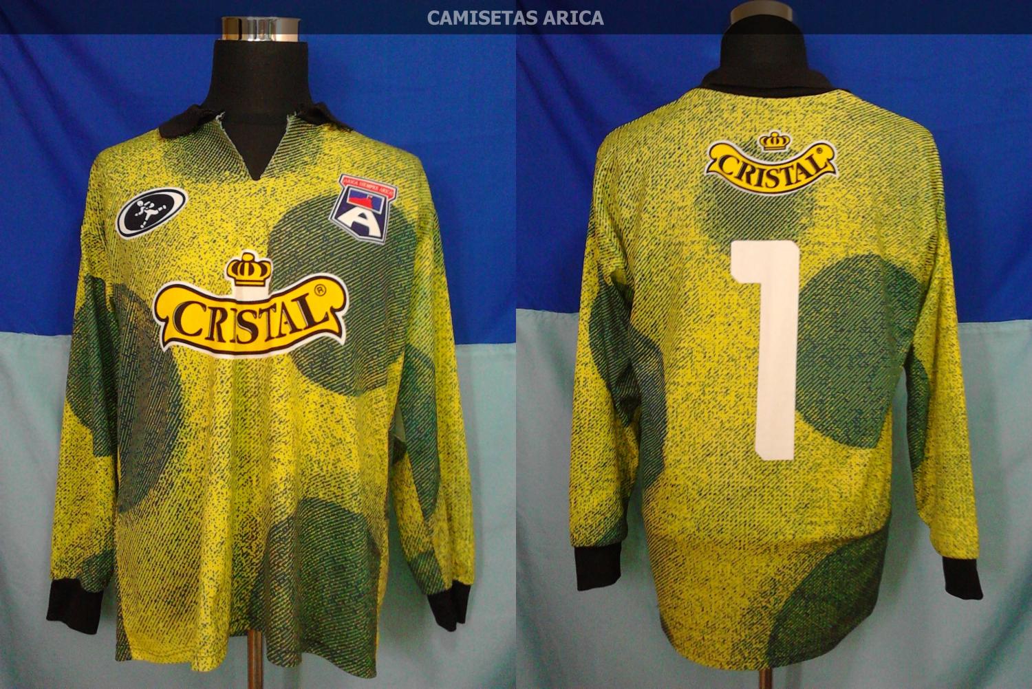 maillot de foot san marcos de arica gardien 2000-2002 rétro