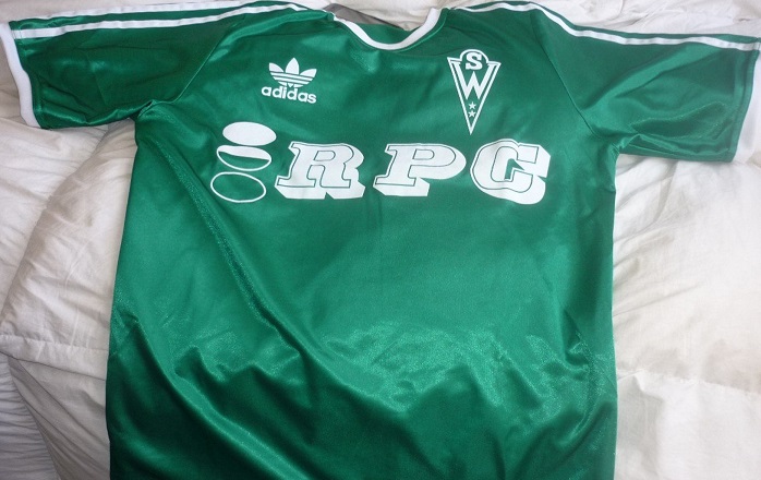 maillot de foot santiago wanderers domicile 1990 rétro