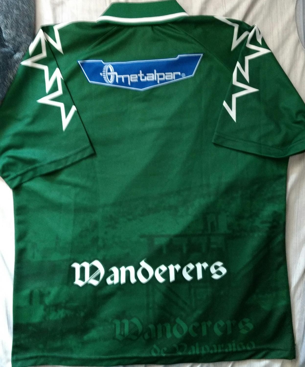 maillot de foot santiago wanderers domicile 2002-2003 rétro