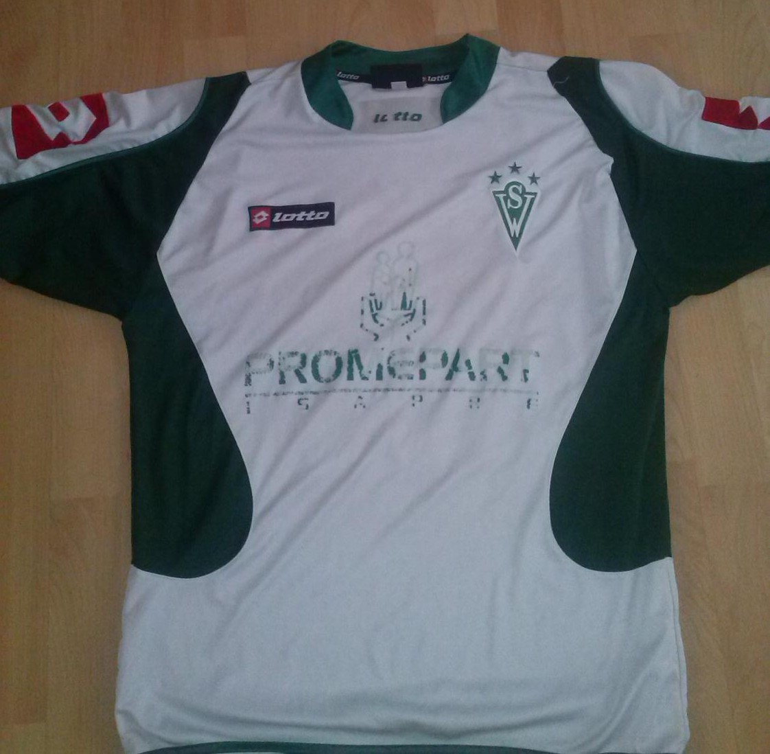 maillot de foot santiago wanderers exterieur 2005 rétro