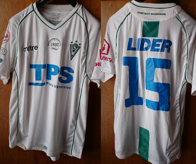 maillot de foot santiago wanderers exterieur 2009 rétro