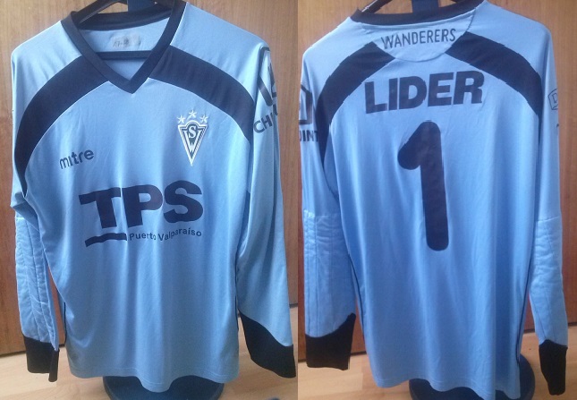 maillot de foot santiago wanderers gardien 2010 rétro