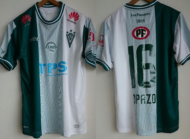 maillot de foot santiago wanderers réplique 2015 rétro