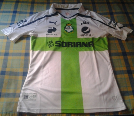 maillot de foot santos laguna exterieur 2013-2014 pas cher