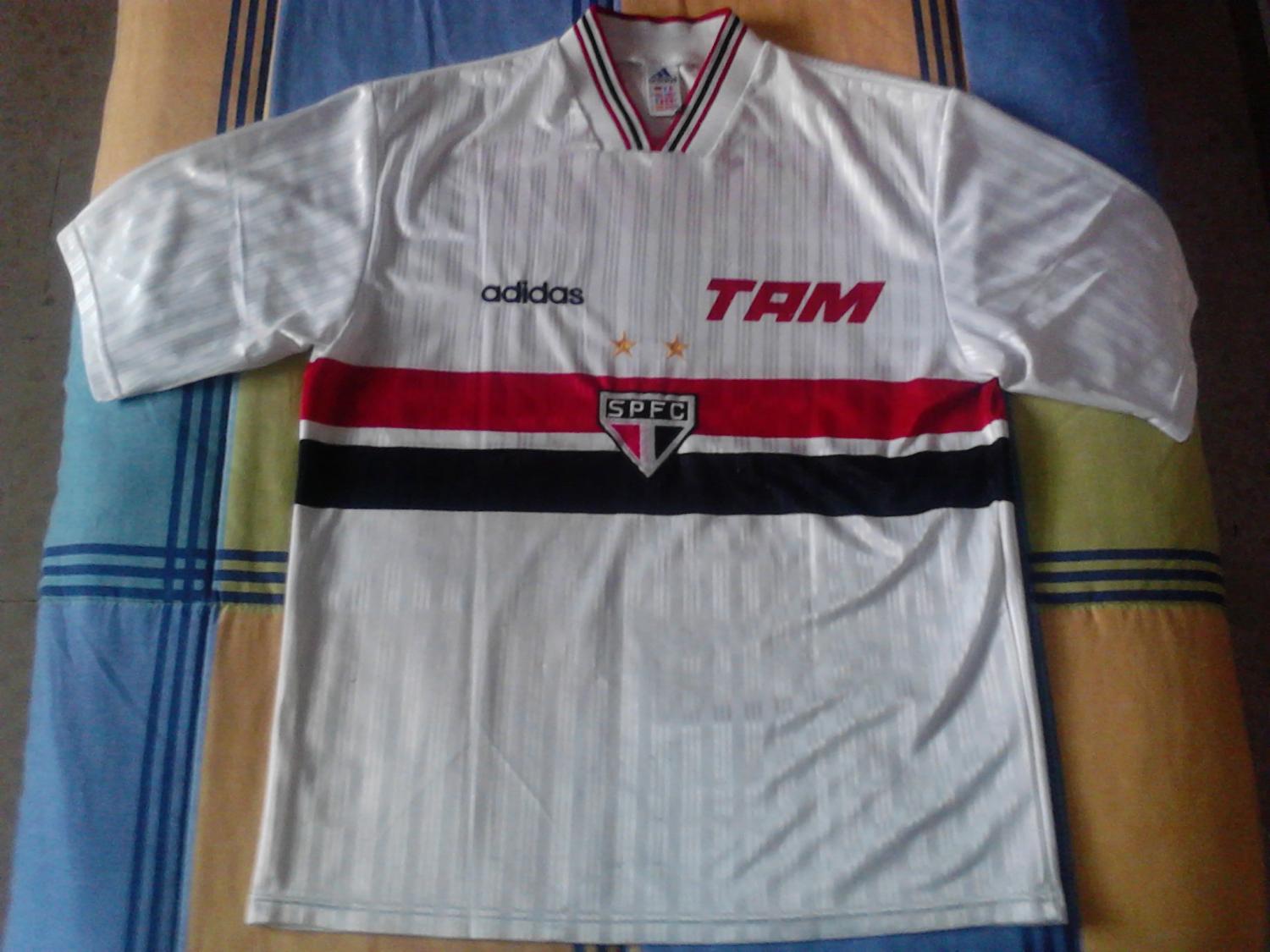 maillot de foot são paulo fc domicile 1995-1996 pas cher