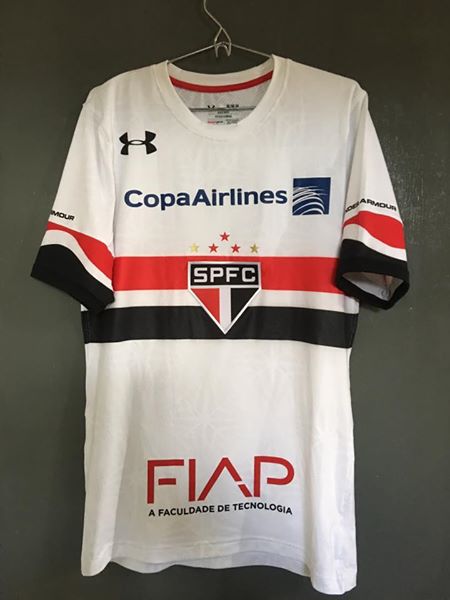 maillot de foot são paulo fc domicile 2016-2017 pas cher