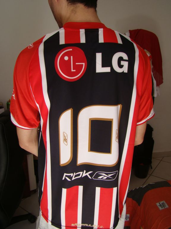 maillot de foot são paulo fc exterieur 2007-2008 pas cher