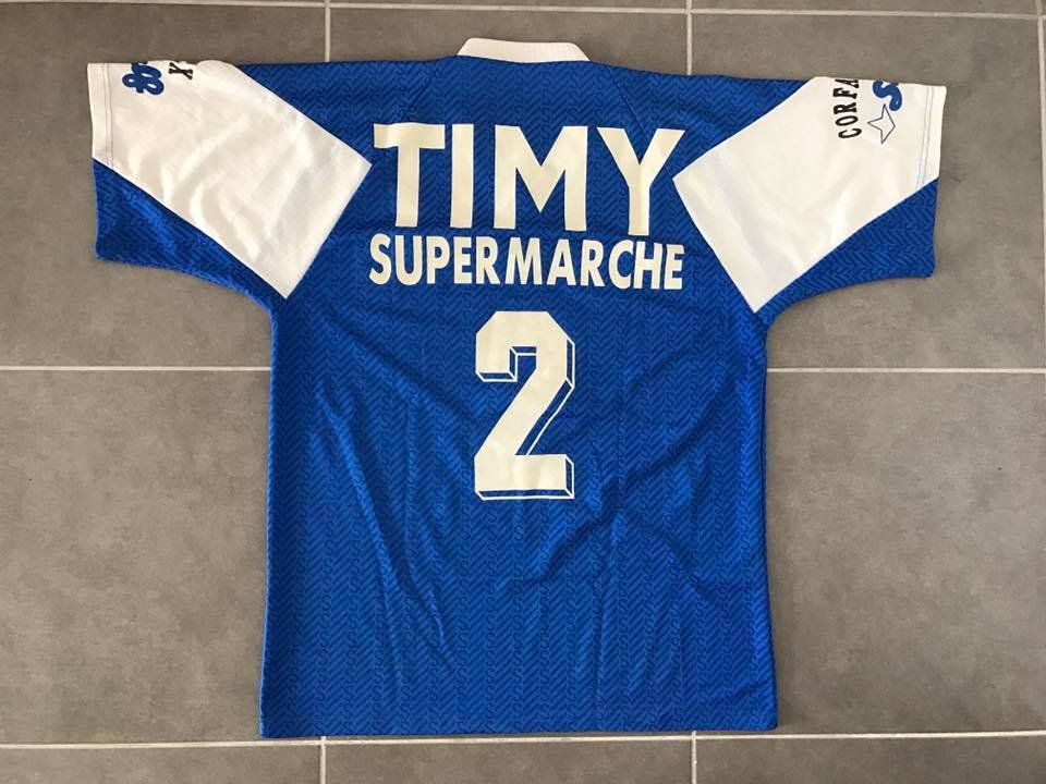 maillot de foot sc bastia domicile 1992-1993 pas cher