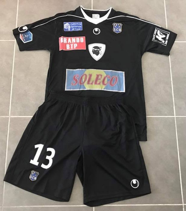 maillot de foot sc bastia third 2010-2011 pas cher