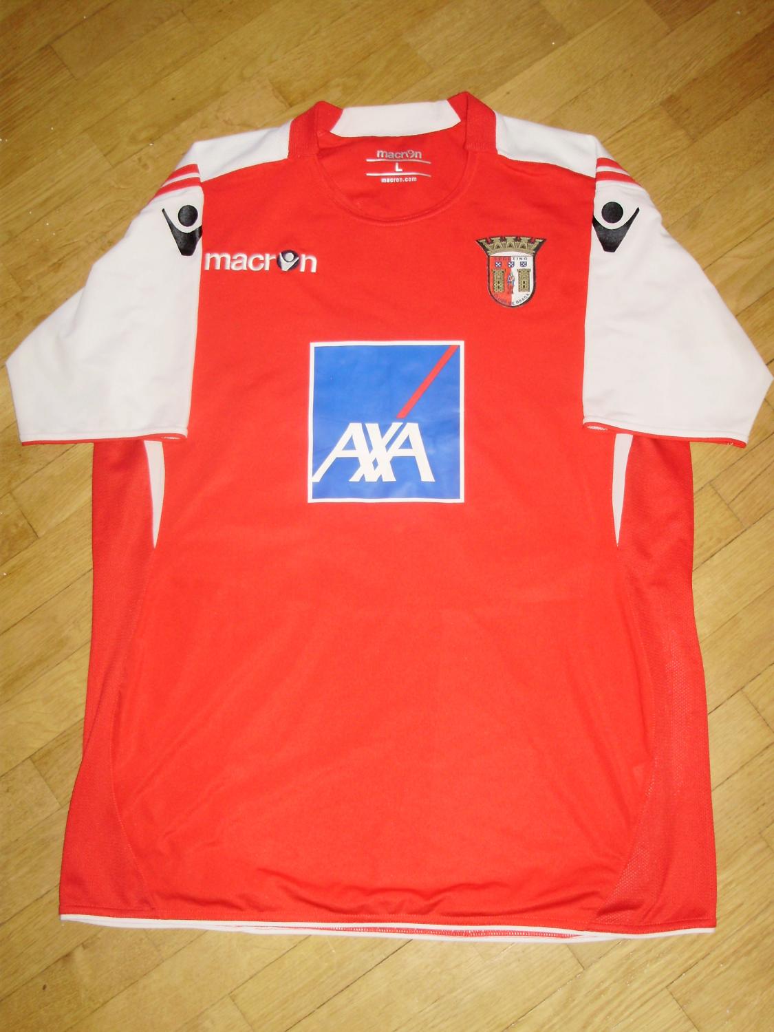 maillot de foot sc braga domicile 2009-2010 pas cher