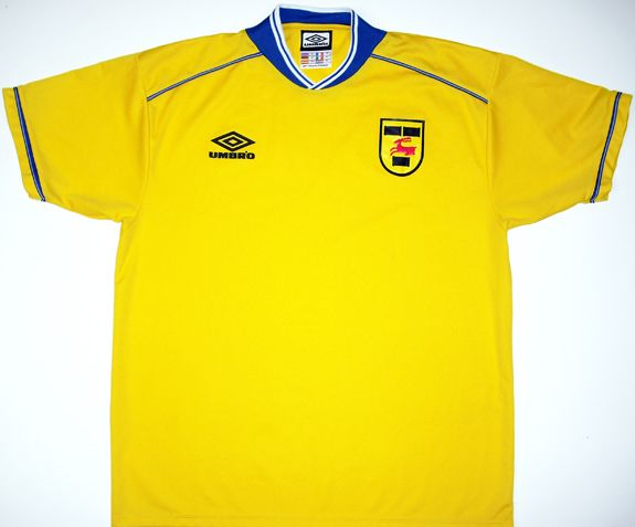 maillot de foot sc cambuur domicile 2001-2002 rétro