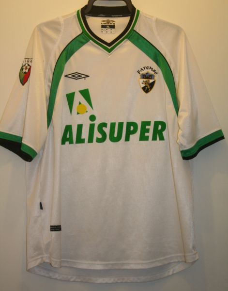 maillot de foot sc farense domicile 2001-2002 rétro