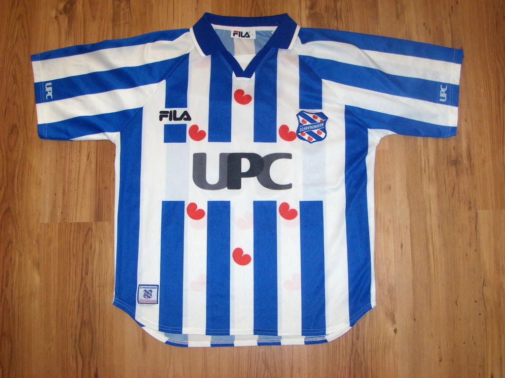 maillot de foot sc heerenveen domicile 1999-2000 rétro