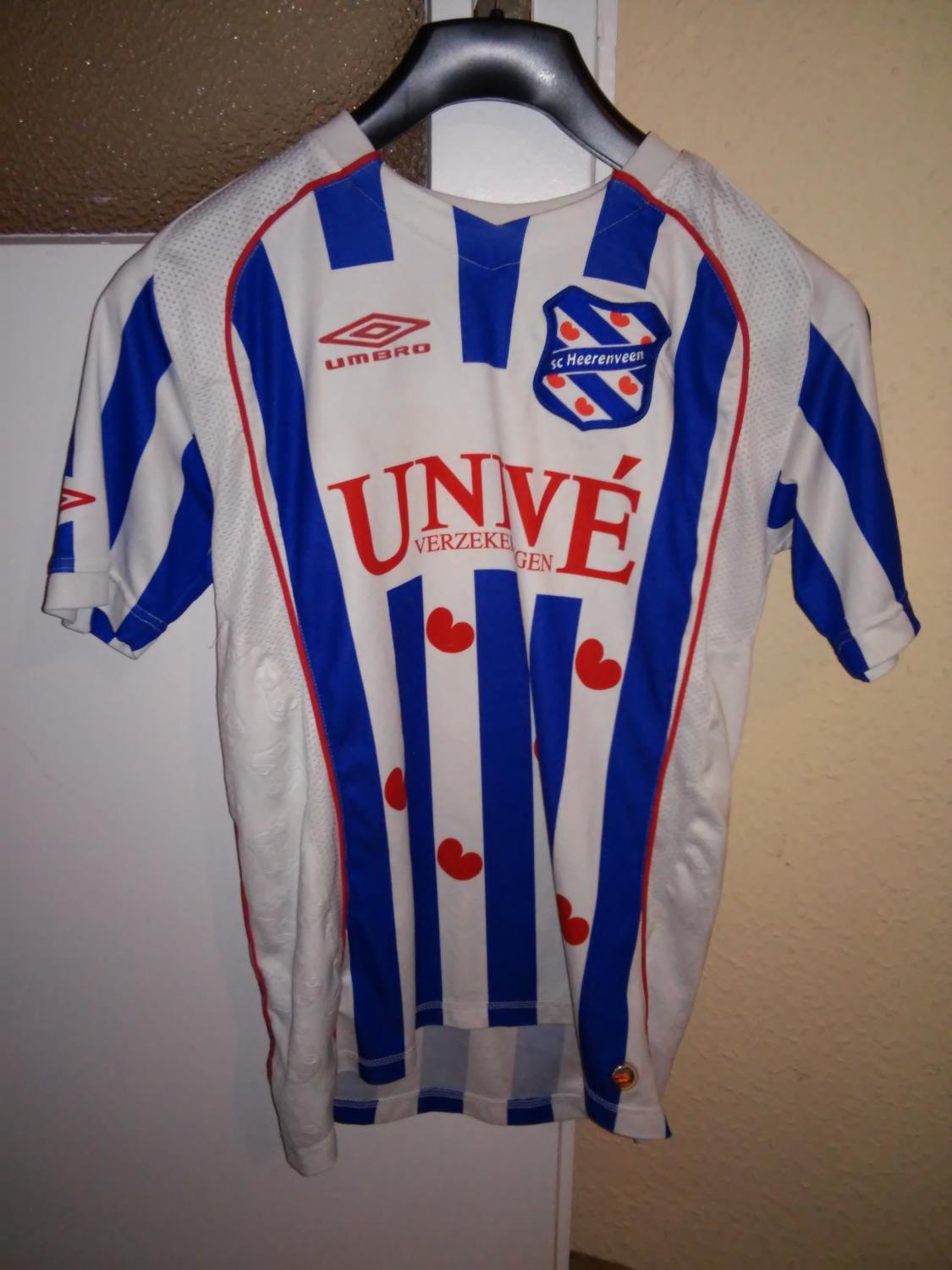 maillot de foot sc heerenveen domicile 2007-2008 rétro
