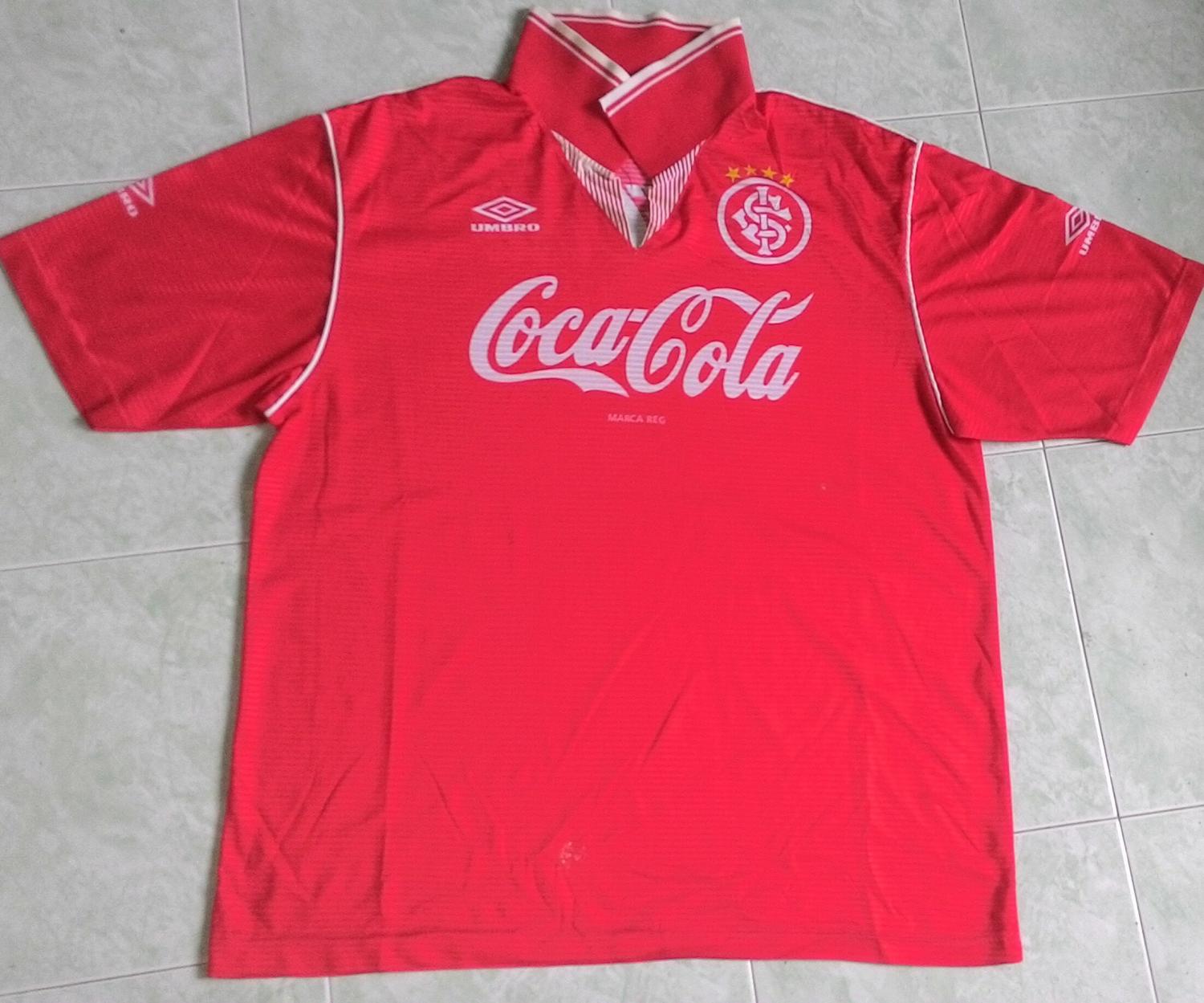 maillot de foot sc internacional domicile 1991 rétro